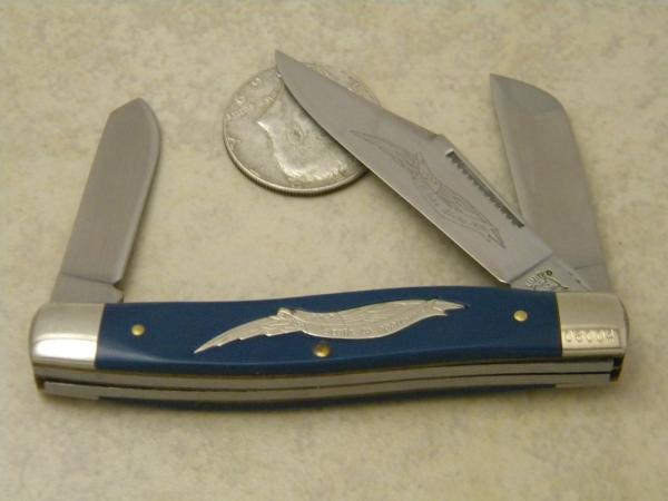Parker (Made by Schrade) "Death to Oppressors" E-2 Stockman Knife Parker (Made by Schrade) "Death to Oppressors" E-2 Stockman Knife