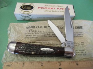 Case XX 1975 Bone Copperhead Pattern # 6249 
