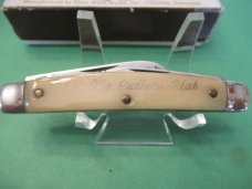 Colonel Coon 1980 White Bone Half Congress  Made for The Sho Me Cutlery  Club 