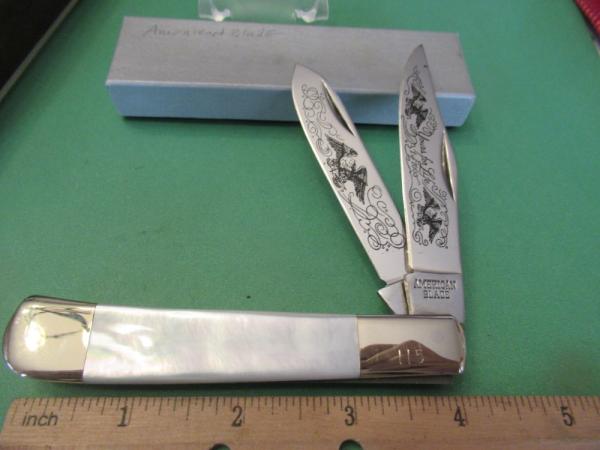 American Blade Pearl Trapper 