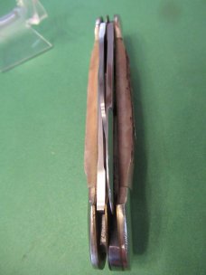 Kissing Crane 1977  Stag Gunboat Whittler Made for the NKC & DA