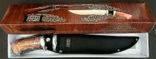 Bowie Knife Pakkawood Cocobola Nylon Sheath SHARPS CUTLERY ***VETERAN OWNED*** Bowie Knife Pakkawood Cocobola Nylon Sheath SHARPS CUTLERY ***VETERAN OWNED***
