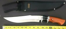 Bowie Knife Pakkawood Cocobola Nylon Sheath SHARPS CUTLERY ***VETERAN OWNED*** Bowie Knife Pakkawood Cocobola Nylon Sheath SHARPS CUTLERY ***VETERAN OWNED***