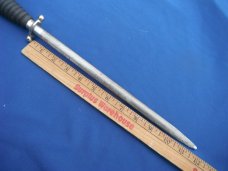 Large Vintage Zwilling J.A. Henckels Professional S Sharpening Steel, 12-inch Stainless Honing Steel Large Vintage Zwilling J.A. Henckels Professional S Sharpening Steel, 12-inch Stainless Honing Steel