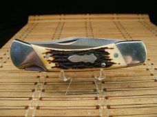 SCHRADE UNCLE HENRY USA LB8 PAPA BEAR VINTAGE LARGE LOCK BACK NICKEL SILVER POCKET KNIFE NICE UNUSED SCHRADE UNCLE HENRY USA LB8 PAPA BEAR VINTAGE LARGE LOCK BACK NICKEL SILVER POCKET KNIFE NICE UNUSED