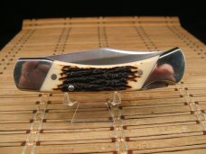 SCHRADE UNCLE HENRY USA LB8 PAPA BEAR VINTAGE LARGE LOCK BACK NICKEL SILVER POCKET KNIFE NICE UNUSED SCHRADE UNCLE HENRY USA LB8 PAPA BEAR VINTAGE LARGE LOCK BACK NICKEL SILVER POCKET KNIFE NICE UNUSED