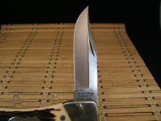 SCHRADE UNCLE HENRY USA LB8 PAPA BEAR VINTAGE LARGE LOCK BACK NICKEL SILVER POCKET KNIFE NICE UNUSED SCHRADE UNCLE HENRY USA LB8 PAPA BEAR VINTAGE LARGE LOCK BACK NICKEL SILVER POCKET KNIFE NICE UNUSED