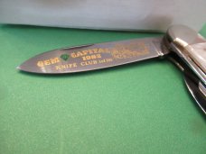 Fight'N Rooster1982  Pearl 4 Blade Canoe  with Gems 