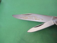 Kissing Crane 1979 Stag 4 Blade Stockman 