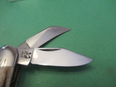 Kissing Crane 1979 Stag 4 Blade Stockman 