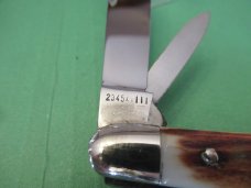 Kissing Crane 1979 Stag 4 Blade Stockman 