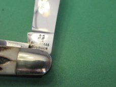 Kissing Crane 1979 Stag 4 Blade Stockman 