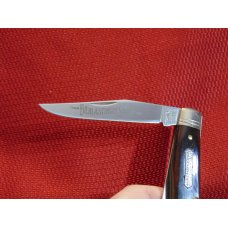HERITAGE SCHRADE NY. USA MUSKRAT GREEN BONE ETCHED BLADE 1985 HERITAGE SCHRADE NY. USA MUSKRAT GREEN BONE ETCHED BLADE 1985