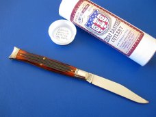 Great Eastern GEC 631115 Mako Orange bone 440C Mint & Unused Knife Great Eastern GEC 631115 Mako Orange bone 440C Mint & Unused Knife