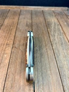 A.G. Russell Stag Mohawk Canoe From the Bertram Cutlery Owned by A.G. Russell