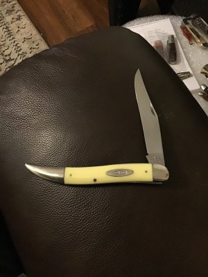 CASE XX 1940/64 31093 YELLOW HANDLE LARGE TOOTHPICK