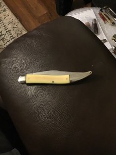 CASE XX 1940/64 32095 YELLOW HANDLE FISHERMANS KNIFE WITH TWO BLADES CASE XX 1940/64 32095 YELLOW HANDLE FISHERMANS KNIFE WITH TWO BLADES