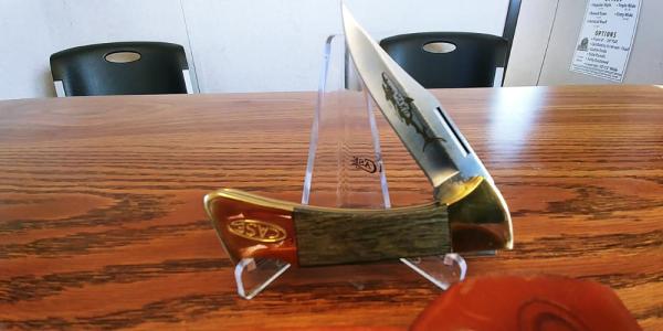 CASE MAKO WITH LEATHER CASE SHEATH  AAA+++