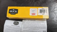 Buck Knives knife 898 Impact Auto S30V black cerakote blade **Unused** Buck Knives knife 898 Impact Auto S30V black cerakote blade **Unused**