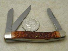 Camillus New York USA Delrin Serpentine Stockman Knife Camillus New York USA Delrin Serpentine Stockman Knife