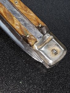 Vintage FES rostfrei lever lock. 