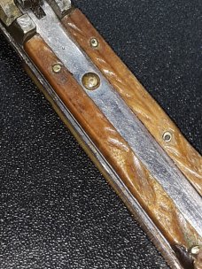 Vintage FES rostfrei lever lock. 