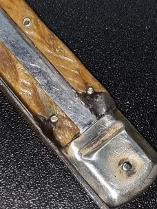 Vintage FES rostfrei lever lock. 