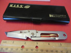 Columbia River Ed Halligan Gold Class K.I.S.S. Model 5500G