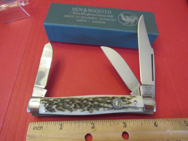 Hen & Rooster Stag Stockman Model # 173 DS