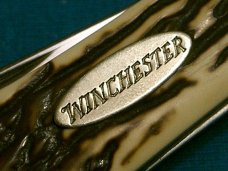 WINCHESTER SOWBELLY 3 BLADE STOCKMAN 14088 FOLDING POCKET KNIFE KNIVES MASONIC SHIELD WINCHESTER SOWBELLY 3 BLADE STOCKMAN 14088 FOLDING POCKET KNIFE KNIVES MASONIC SHIELD