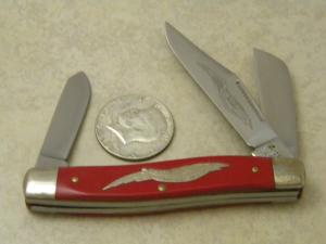 Parker (Made by Schrade) "One Life to Give" E-3 Stockman Knife 