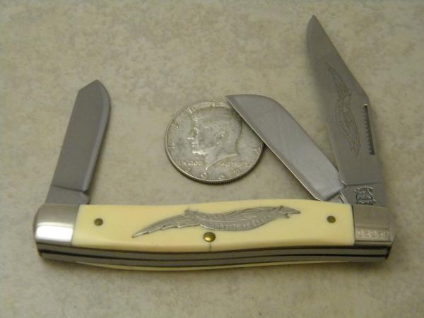 Parker (Made by Schrade) "Liberty or Death" E-1 Stockman Knife 