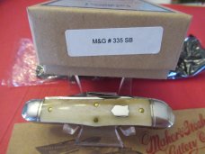 Maher & Grosh Smooth White Appaloosa Bone Texas Ranger Pattern # 335SB Maher & Grosh Smooth White Appaloosa Bone Texas Ranger Pattern # 335SB