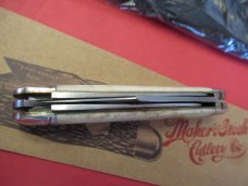 Maher & Grosh Smooth White Appaloosa Bone Texas Ranger Pattern # 335SB Maher & Grosh Smooth White Appaloosa Bone Texas Ranger Pattern # 335SB