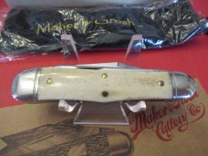 Maher & Grosh Smooth White Appaloosa Bone Texas Ranger Pattern # 335SB Maher & Grosh Smooth White Appaloosa Bone Texas Ranger Pattern # 335SB