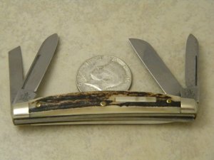 Simmons Hardware Co Germany Hornet Stag 2309 Congress Knife