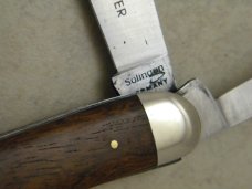 Fight'n Rooster Solingen Germany Wood Champagne Cork Screw Knife Fight'n Rooster Solingen Germany Wood Champagne Cork Screw Knife