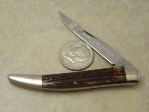 Sargent USA (Queen City) 1 of 20 Golden Circle Knife Club 1993 Bone Toothpick Knife