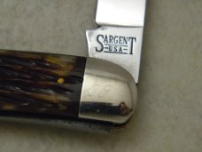 Sargent USA (Queen City) 1 of 20 Golden Circle Knife Club 1993 Bone Toothpick Knife Sargent USA (Queen City) 1 of 20 Golden Circle Knife Club 1993 Bone Toothpick Knife