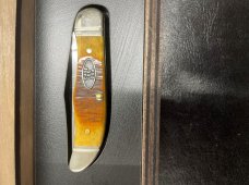 Case XX 2020 Sawcut Antique Bone Pocket Hunter Vault Release - Only 400 Made ! Serial Number 60. Case XX 2020 Sawcut Antique Bone Pocket Hunter Vault Release - Only 400 Made ! Serial Number 60.