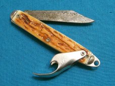 VINTAGE USA PROV CUT CO RI USA CAN OPENER FOLDING POCKET  JACK PEN KNIFE KNIVES OLD