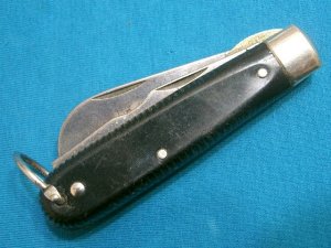 VINTAGE RIC NOR RIC-NOR BOSTON USA TL29 TL-29 ELECTRICIANS FOLDING POCKET JACK KNIFE KNIVES OLD