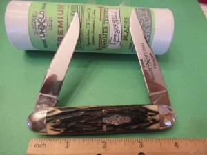 Great Eastern 2007 Horse Cut Walnut Bone  # 35 of 150 Pattern # 53 Cuban 
