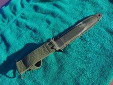 Vietnam War Era MILPAR M7Bayonet Knife w M8A1 Scabbard. Military Blade