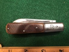 Russell Barlow Straight line mark Spear Point - Blade very full