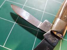 Bulldog Brand Congress Knife Giraffe Bone PROTOTYPE Bar Shield Awesome Bulldog Brand Congress Knife Giraffe Bone PROTOTYPE Bar Shield Awesome