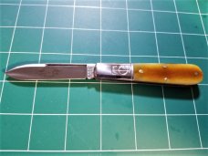 Great Eastern Tidioute #15 Smooth Autumn Gold Bone TC Barlow Knife 152121 GEC Great Eastern Tidioute #15 Smooth Autumn Gold Bone TC Barlow Knife 152121 GEC