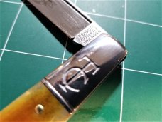 Great Eastern Tidioute #15 Smooth Autumn Gold Bone TC Barlow Knife 152121 GEC Great Eastern Tidioute #15 Smooth Autumn Gold Bone TC Barlow Knife 152121 GEC