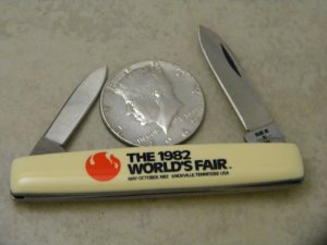 Case XX Stainless USA 9 Dot 1982 World's Fair Knoxville, TN