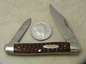 Case XX 1940-64 Bone 06247PEN 2 Blade Stockman Knife